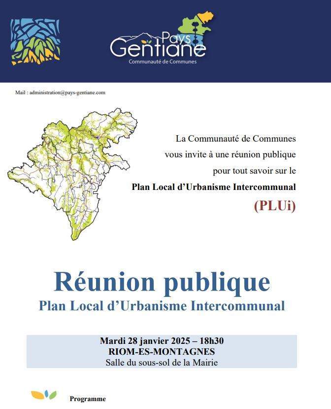  Réunion publique