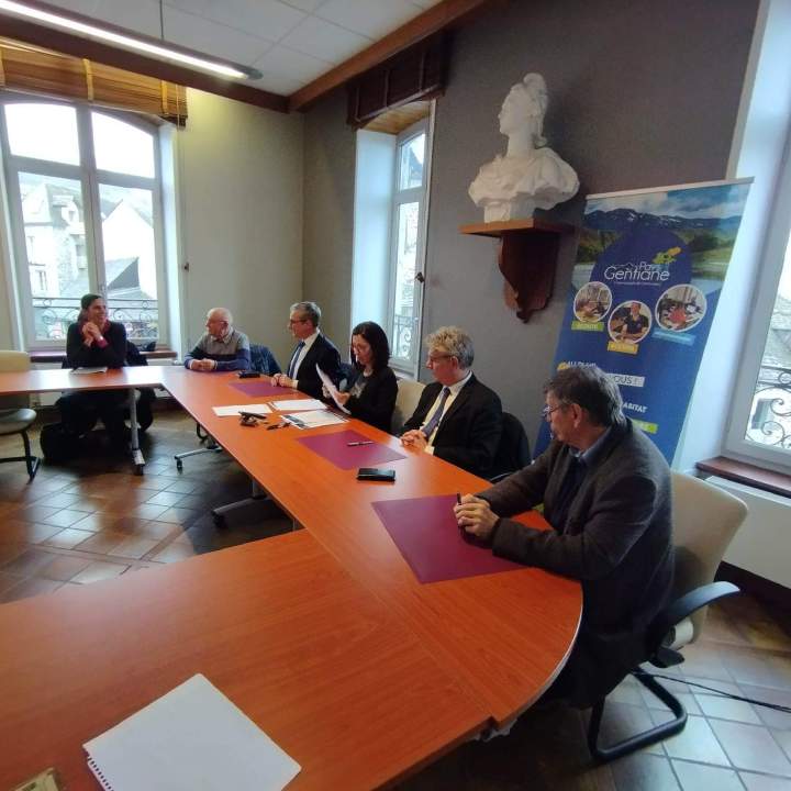 Carte Pays Gentiane