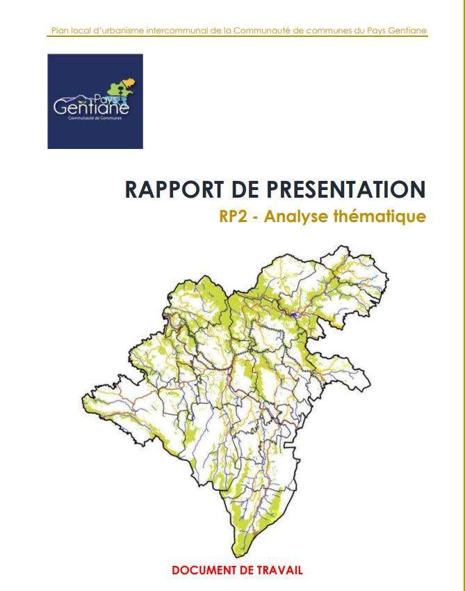 Rapport de présentation 