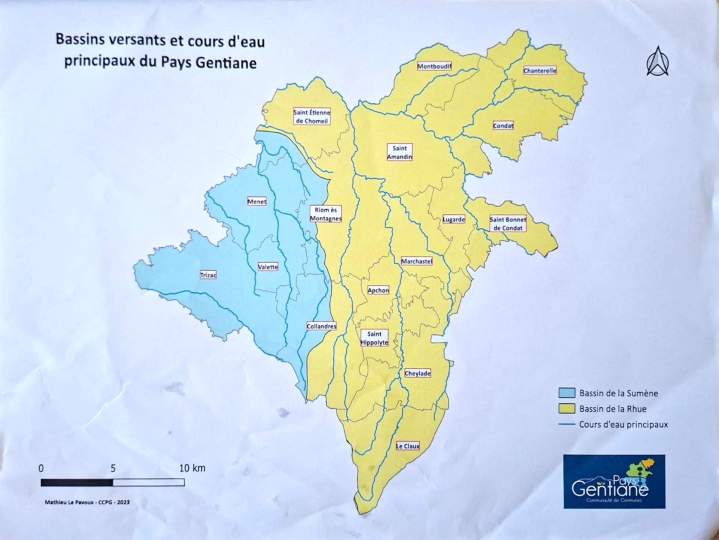 Carte bassins versants GEMAPI